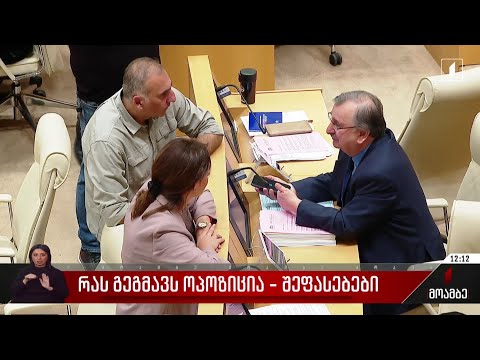 რას გეგმავს ოპოზიცია - შეფასებები პოლიტიკურ სპექტრში